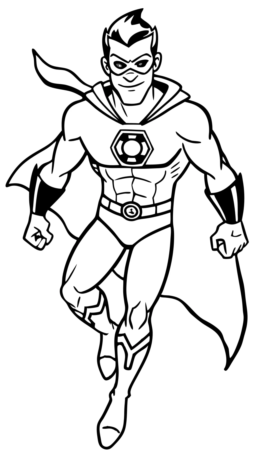 free coloring pages superheroes